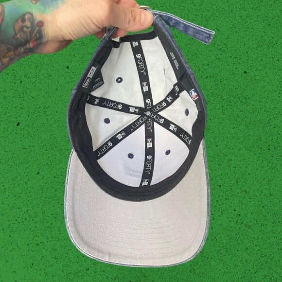 Utah Jazz New Era dad hat cap 9FORTY Strapback retro style awesome condition - Picture 4 of 5